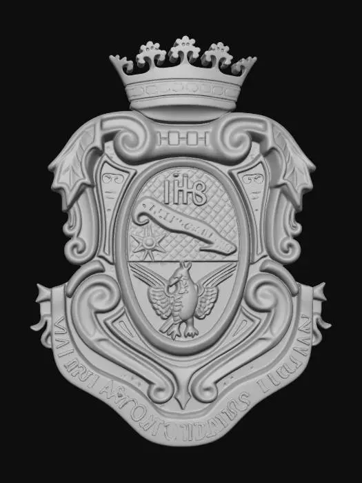 3D model for University of Córdoba Emblem