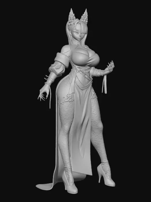 3D model for Mystical Elegance