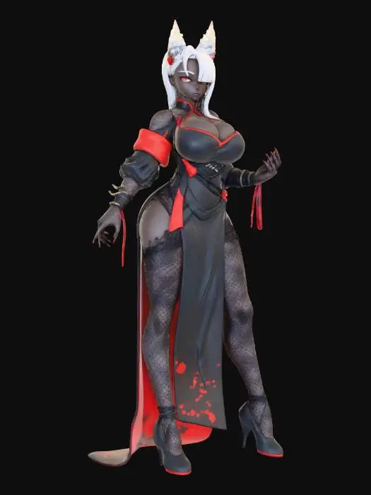 3D model for Mystical Elegance