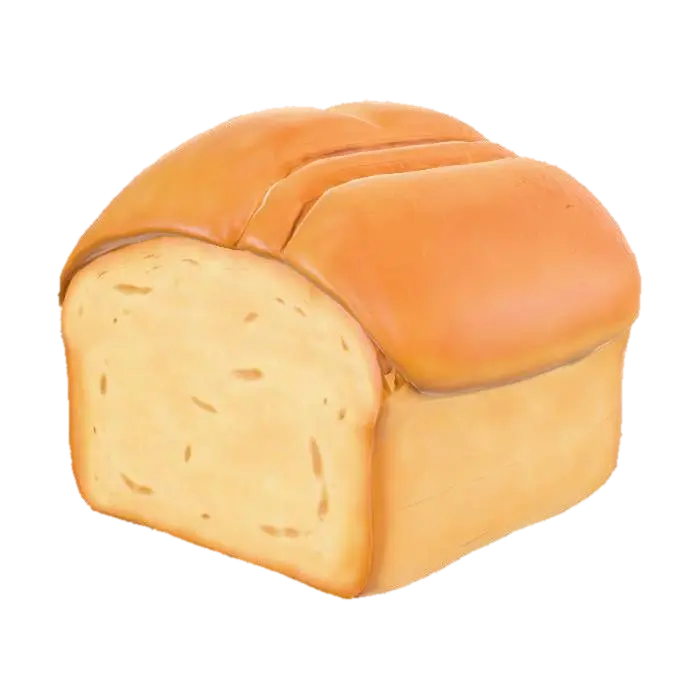 Freshly Baked Loaf Of Bread In A Cartoon от jcbdale — создано с помощью генератора 3D Meshy AI, бесплатная загрузка FBX OBJ GLB STL