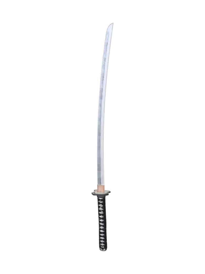 Katana - Edge 3D model, vytvořený pomocí AI