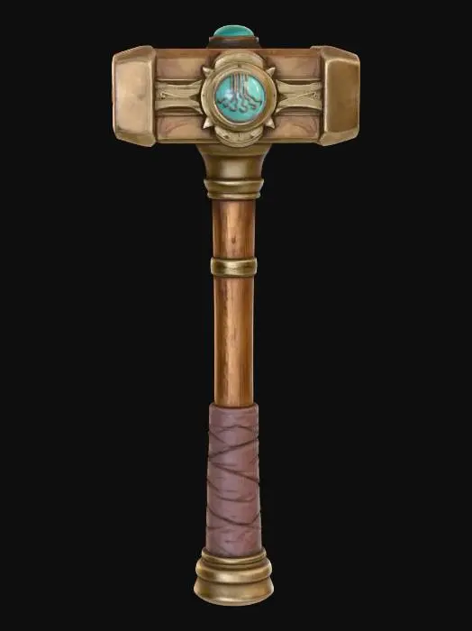 3D model for Emerald Hammer