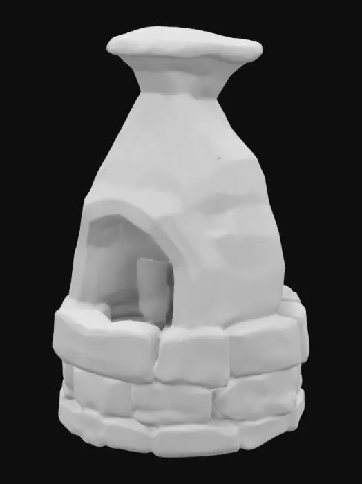 3D model for Stone Fire Oven