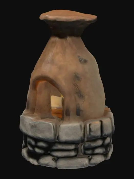 3D model for Stone Fire Oven