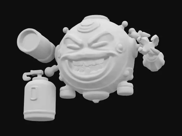 3D model for Dullahan fart weapon, epic fart, #ChronoForgeWeapon#