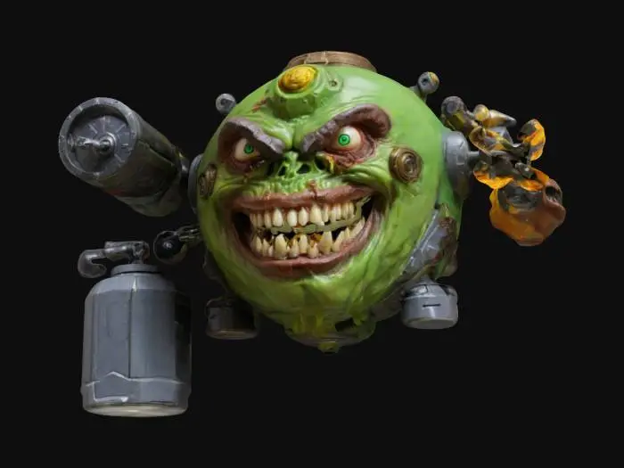 3D model for Dullahan fart weapon, epic fart, #ChronoForgeWeapon#