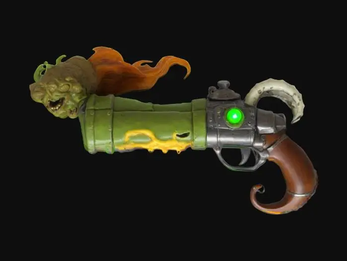 3D model for Dullahan fart weapon, epic fart, #ChronoForgeWeapon#