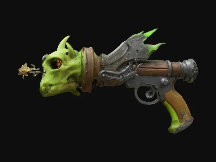 3D model for Dullahan fart weapon, epic fart, #ChronoForgeWeapon#