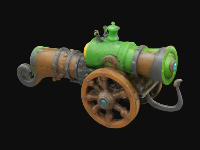 3D model for Dullahan fart weapon, epic fart, #ChronoForgeWeapon#