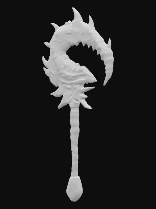 3D model for Dullahan fart weapon, epic fart, #ChronoForgeWeapon#