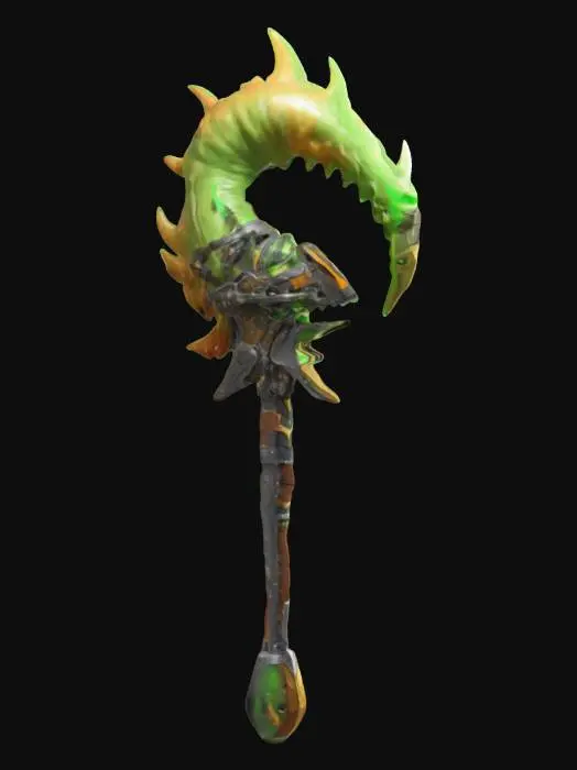 3D model for Dullahan fart weapon, epic fart, #ChronoForgeWeapon#