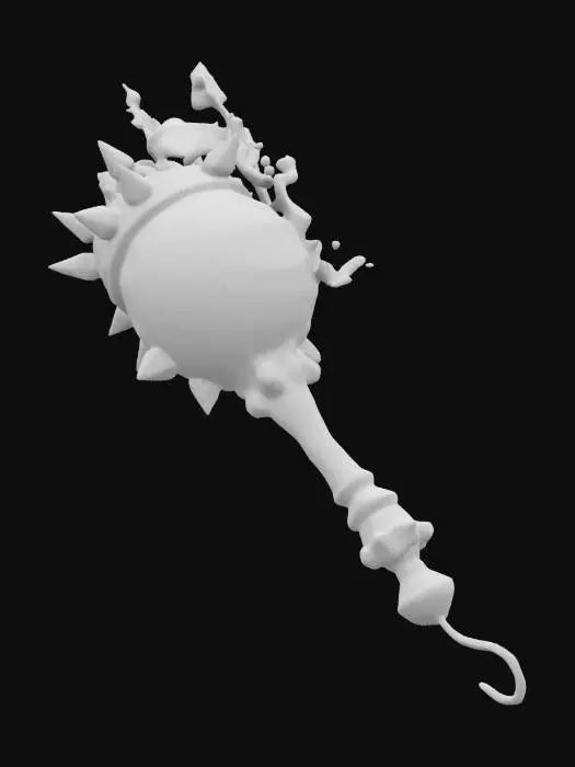3D model for Dullahan fart weapon, epic fart, #ChronoForgeWeapon#