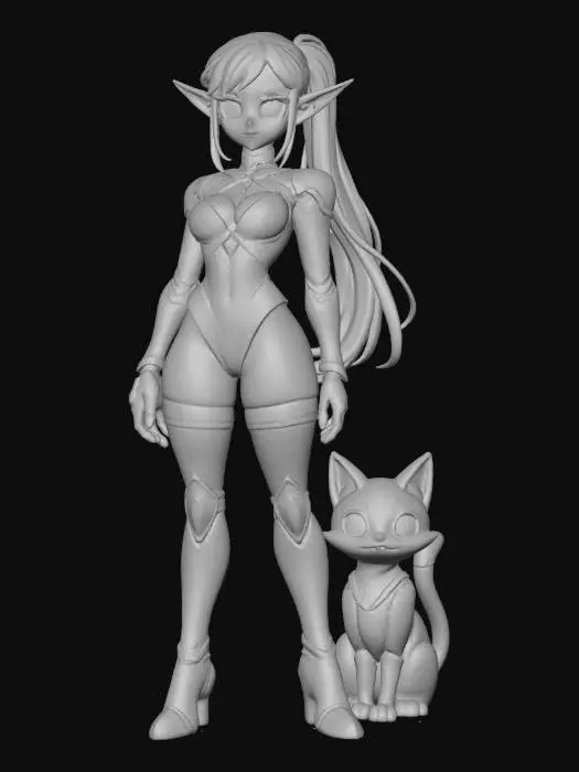 3D model for Galactic Companions, #villain#