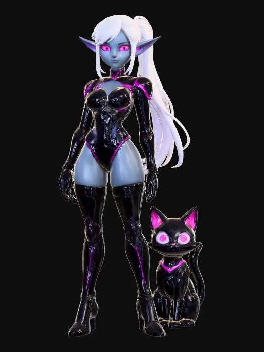 3D model for Galactic Companions, #villain#