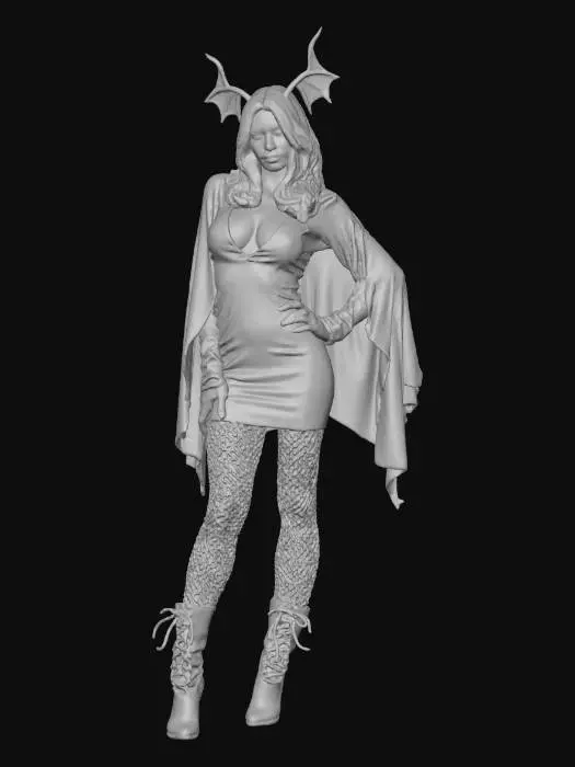 3D model for Rouge the bat, sexy, average height, buxom build, #villain#