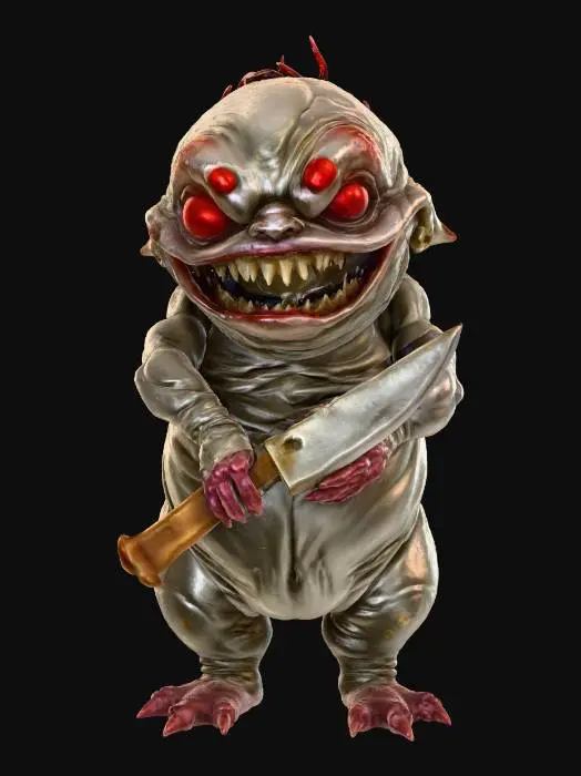 3D model for грёбаный пельмень, #villain#