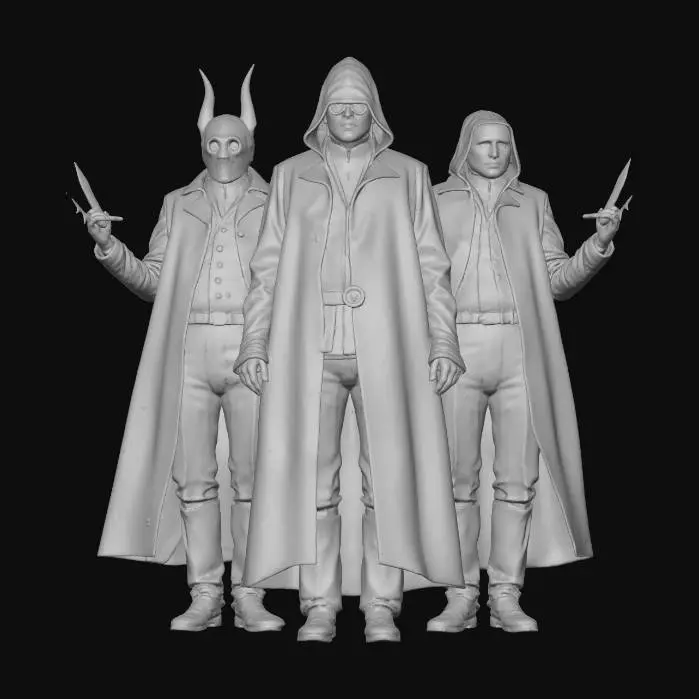 3D model for #villain#, трахмания