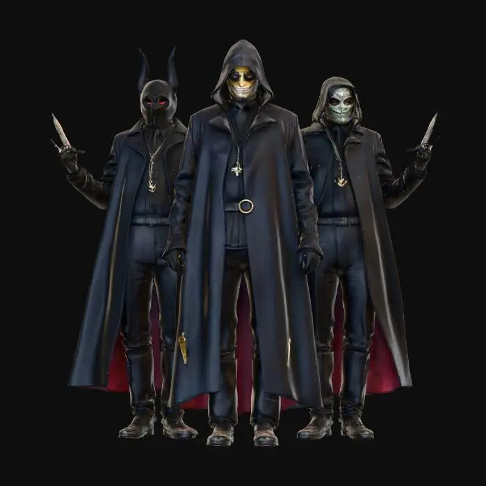 3D model for #villain#, трахмания