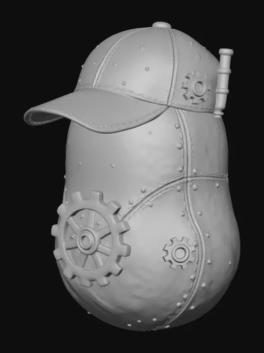 3D model for Steampunk Potato