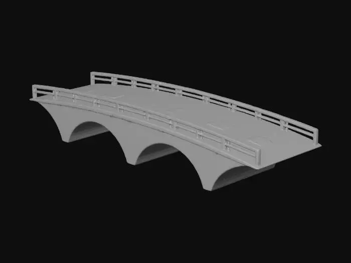 3D model for Mountain Pathway