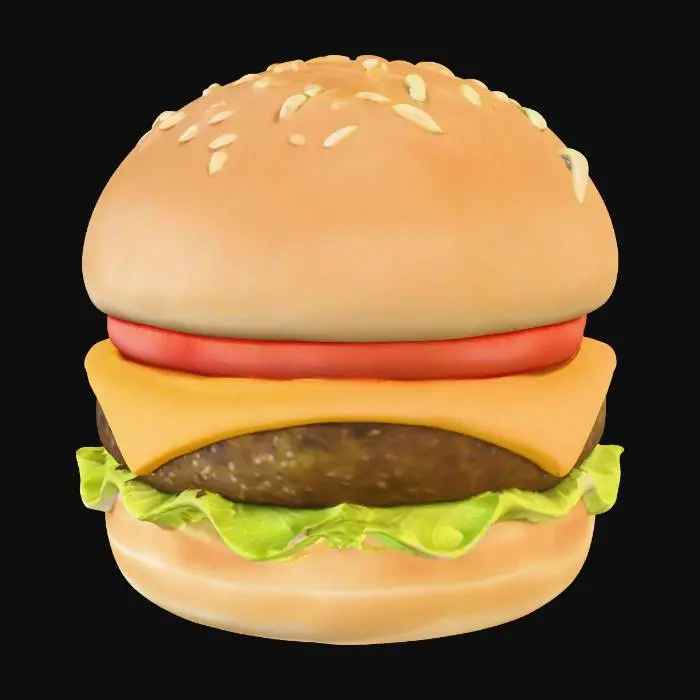 3D model for Cheeseburger Delight