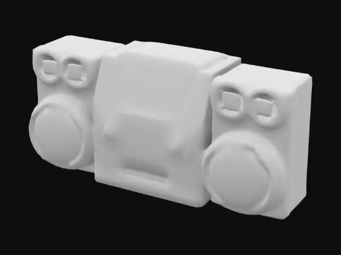 3D model for Stereo System Classic