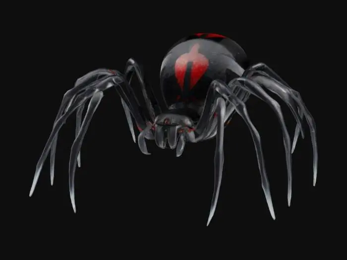 3D model for Black Widow Visage