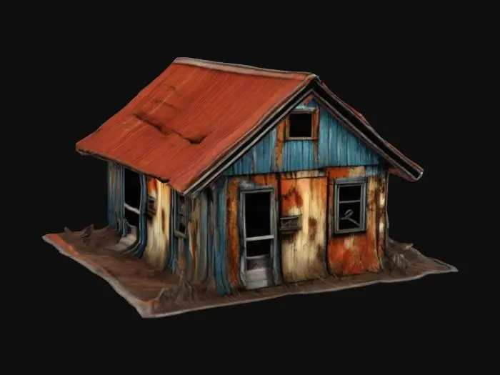 3D model for Rustic Refuge