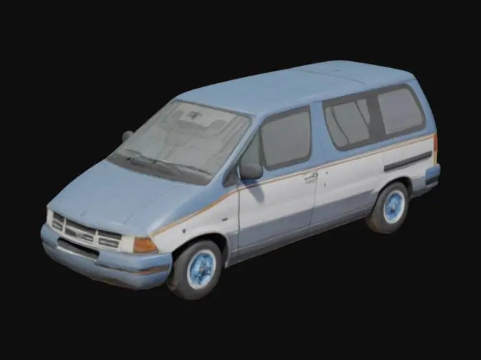 3D model for Sunset Van Life