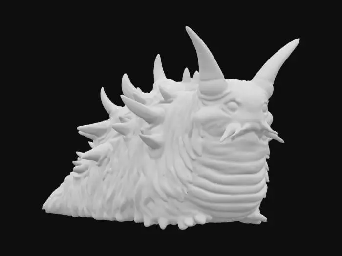 3D model for Horned Creature