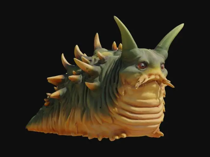 3D model for Horned Creature
