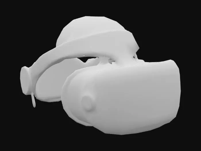 3D model for Quest 3S VR headset, hyper realistic, ultra detailed