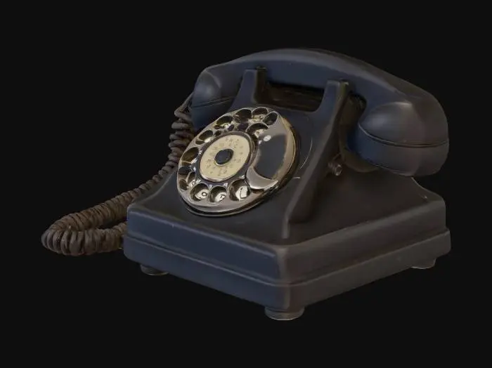 3D model for Vintage Rotary Telephone