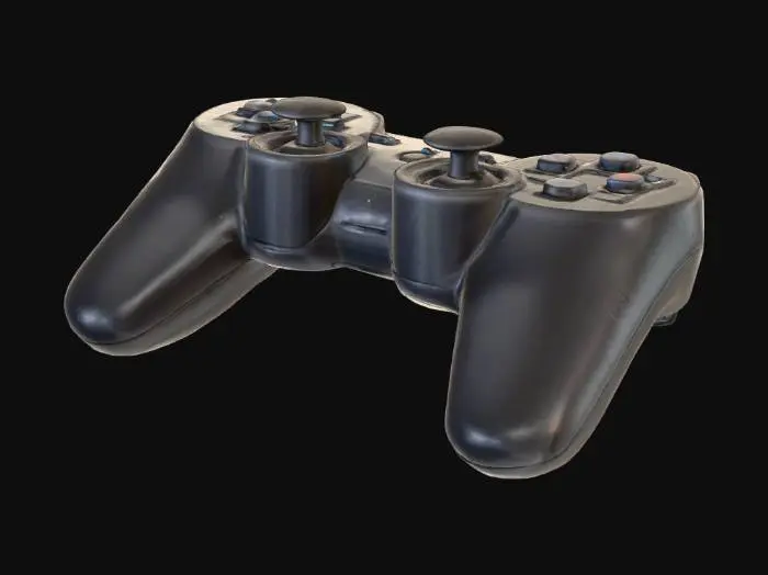 3D model for PlayStation Controller, #PBR#
