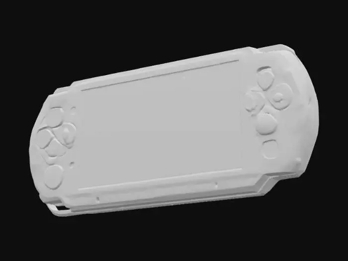 3D model for Blue Handheld Console, #PBR#