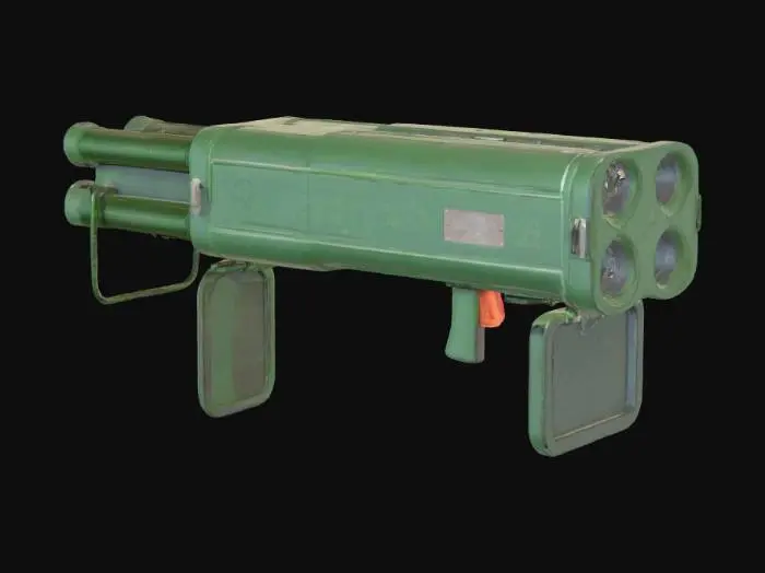 3D model for Quad Launcher Render, #PBR#
