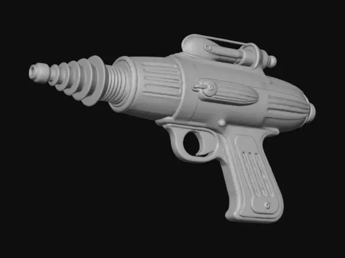 3D model for Retro Ray Gun