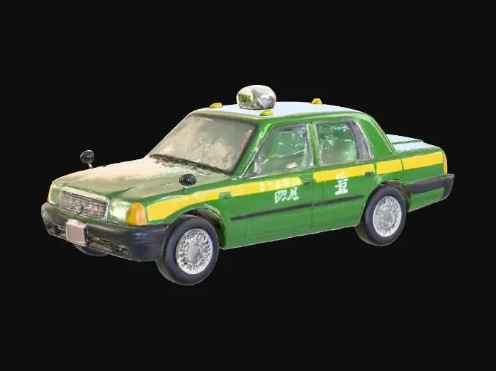 3D model for Green Taxi Standby