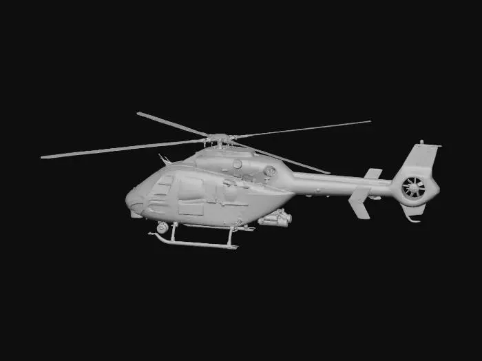 3D model for Police Helicopter