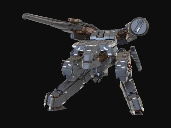 3D model for Mech Titan IX