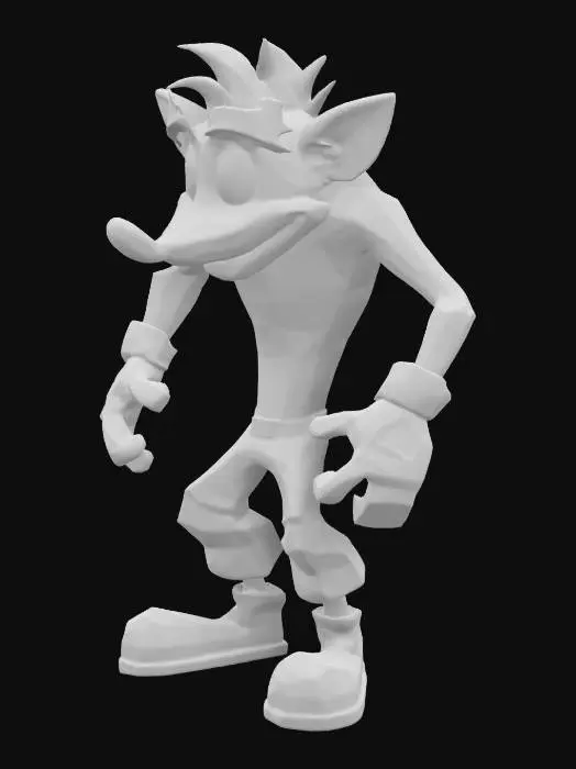 3D model for Character in Sneakers
