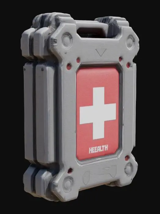 3D model for Health Pack