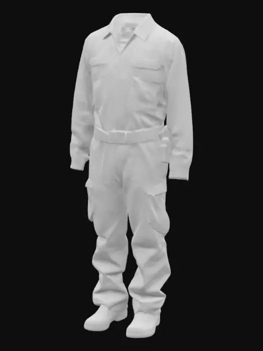 3D model for Orange Safety Suit