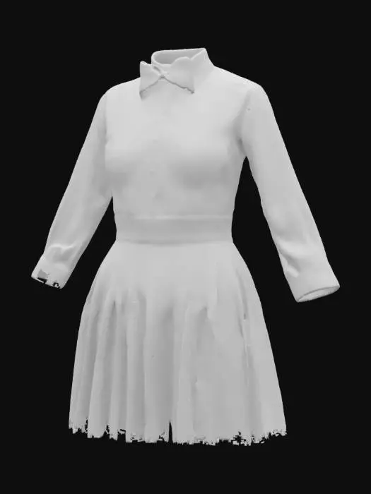 3D model for Traditional Waitstaff Attire