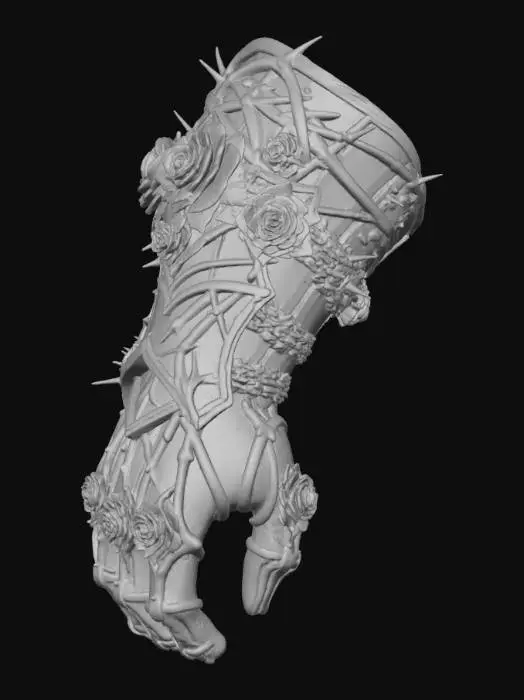 3D model for Thorned Embrace
