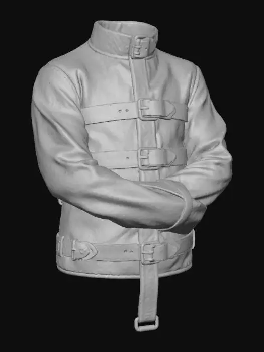 3D model for Leather Restraint Jacket