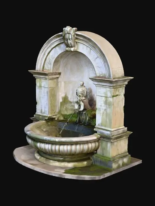 3D model for Stone Fountain Elegance
