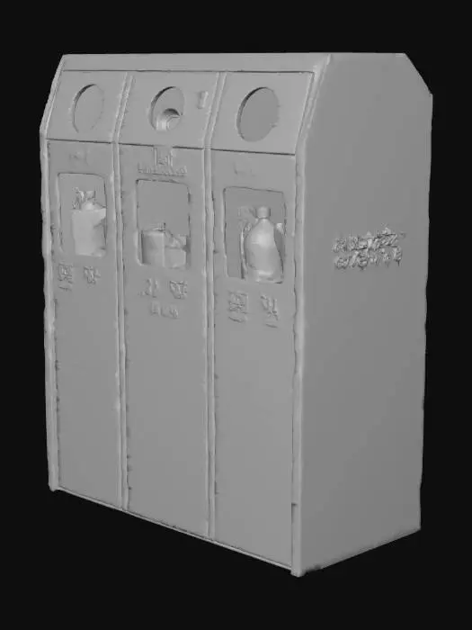 3D model for Recycling Station