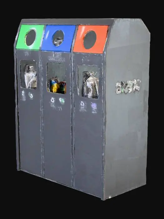 3D model for Recycling Station
