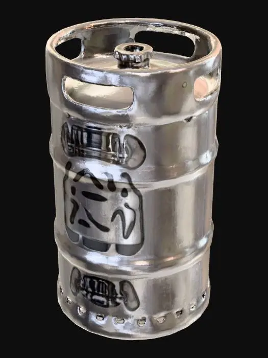 3D model for Steel Keg